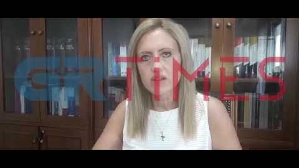 Η δικηγόρος του π. Βησσαρίωνα, Κική Πακιρτζίδου