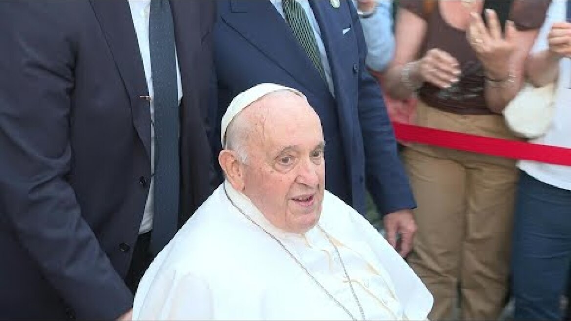 Pope Francis leaves Rome hospital after surgery | AFP