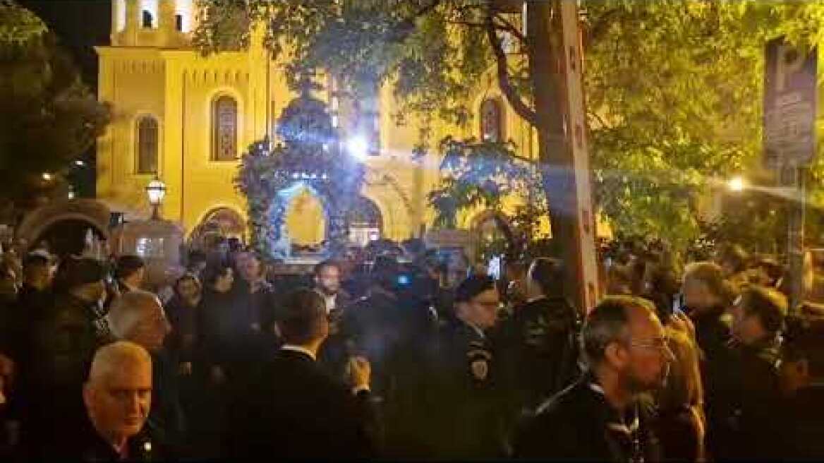 Περιφορά του Επιταφίου στη Θεσσαλονίκη