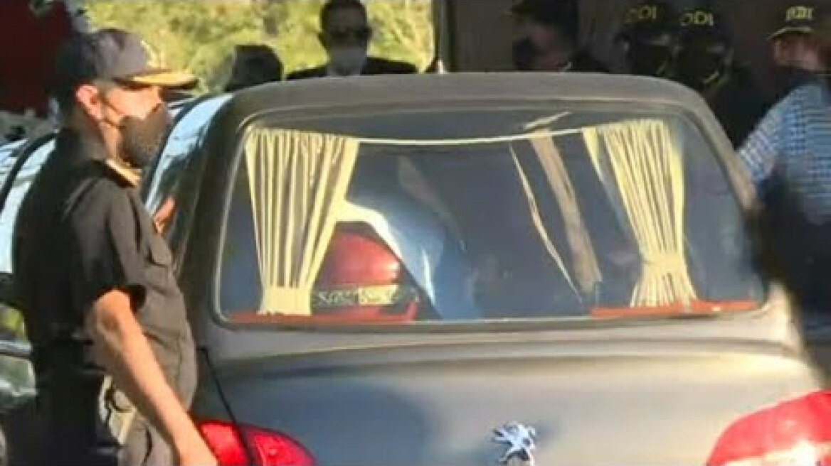 Maradona funeral cortege arrives at cemetery near Buenos Aires | AFP