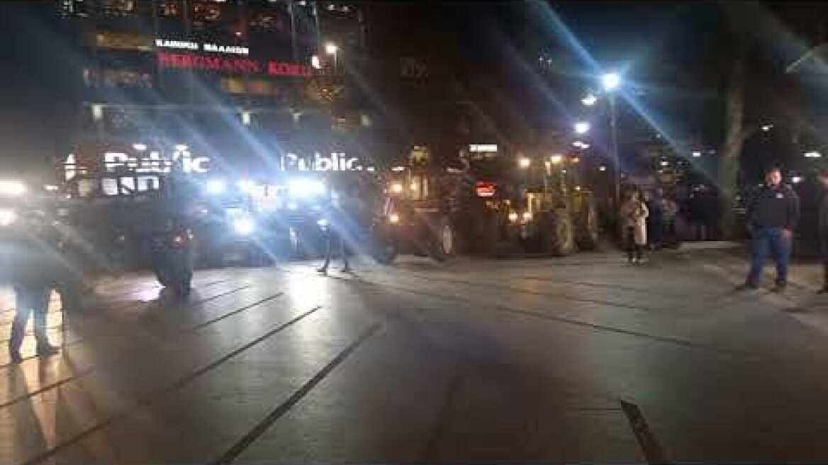 Αγρότες στη Λάρισα