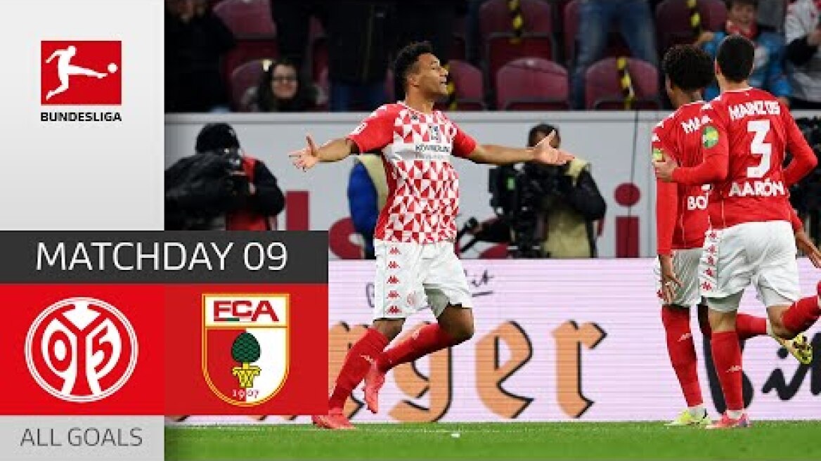 Comfortable win for Mainz | 1. FSV Mainz 05 - FC Augsburg 4-1 | All Goals | Bundesliga 2021/22
