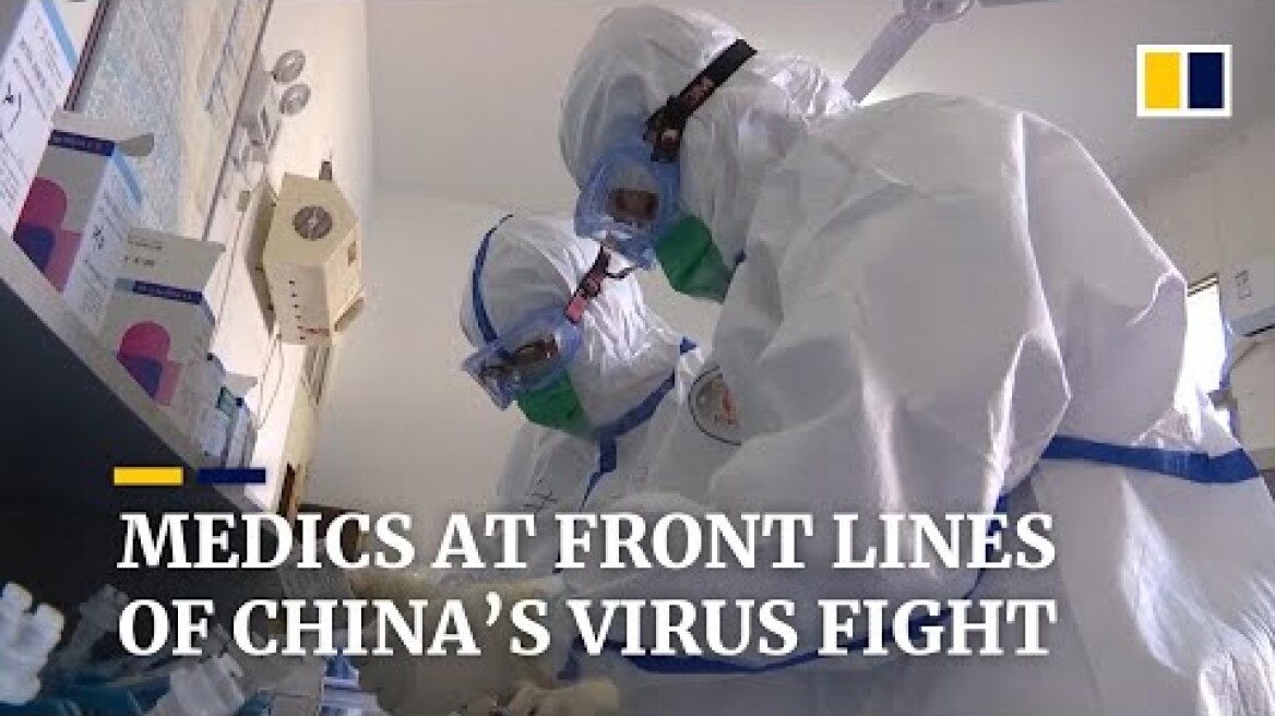 The Chinese medical workers on the front line of the coronavirus fight in Wuhan