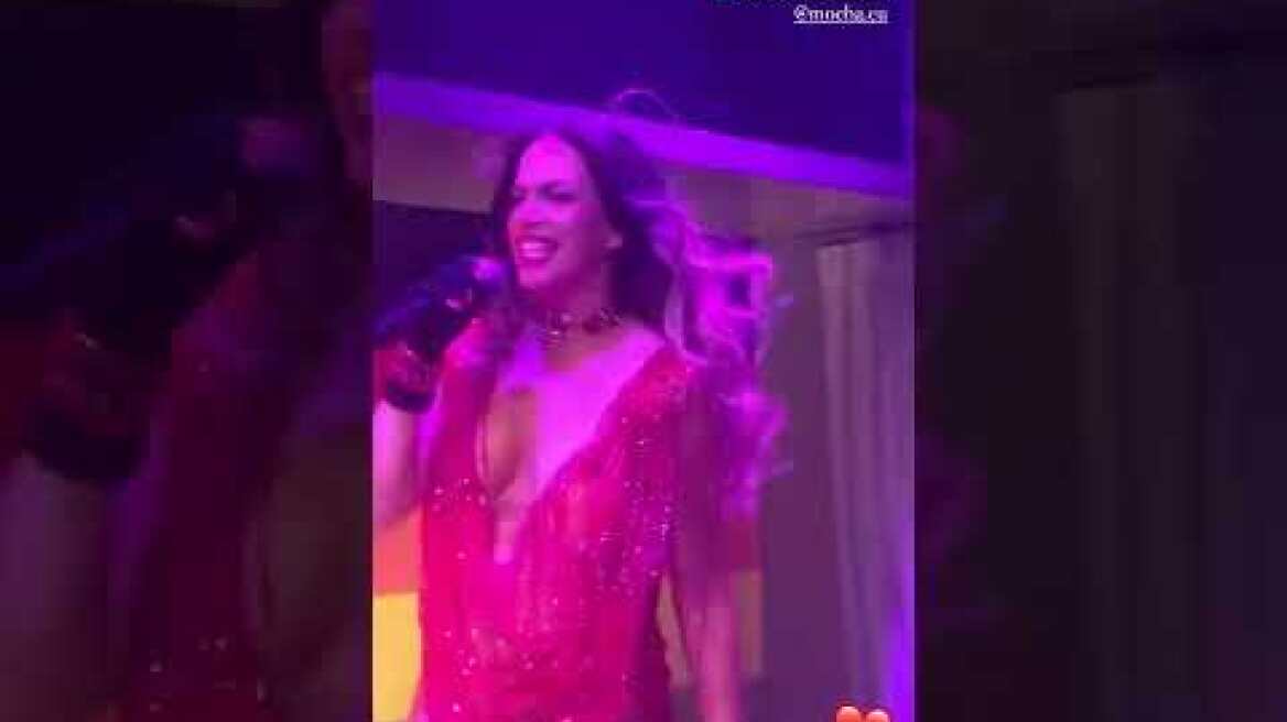 Η αποκαλυπτική εμφάνιση της Κατερίνας Στικούδη στον 6ο μήνα της εγκυμοσύνης της