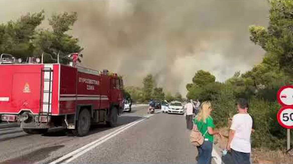 Αγ. σωτήρα: Ρουμάνοι πυροσβέστες