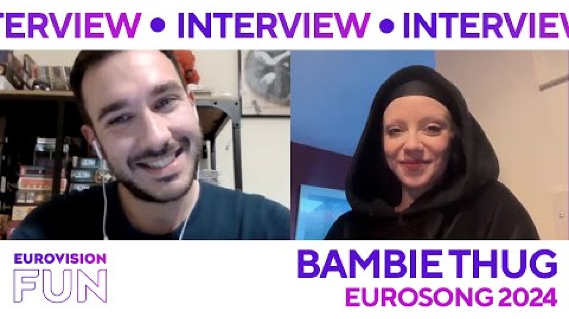 Interview with Bambie Thug from Eurosong 2024! (Eurovision Ireland) | Eurovisionfun