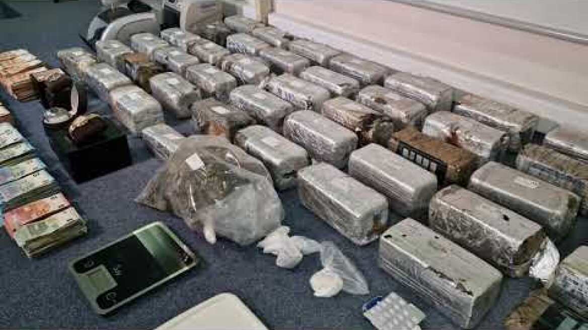 Θεσσαλονίκη: Ακόμα τέσσερις συλλήψεις για το κύκλωμα με τα 104 κιλά κοκαΐνης