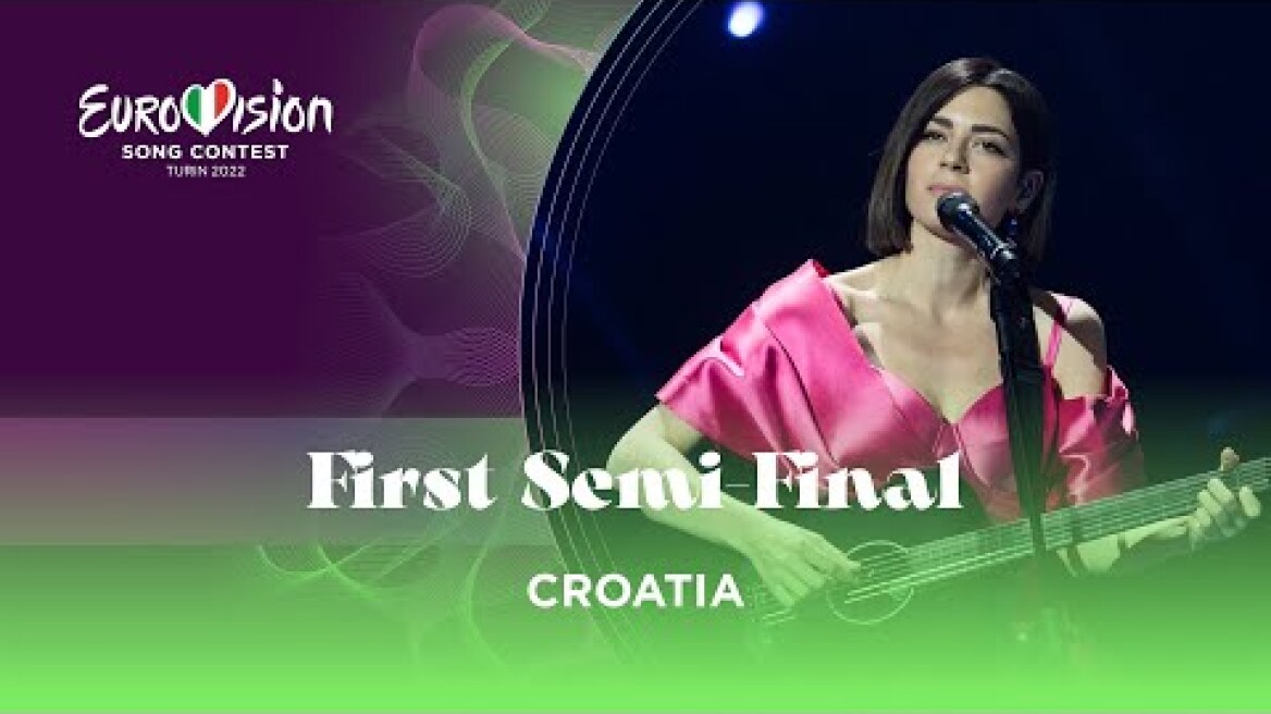 Mia Dimšić - Guilty Pleasure - LIVE - Croatia 🇭🇷 - First Semi-Final - Eurovision 2022