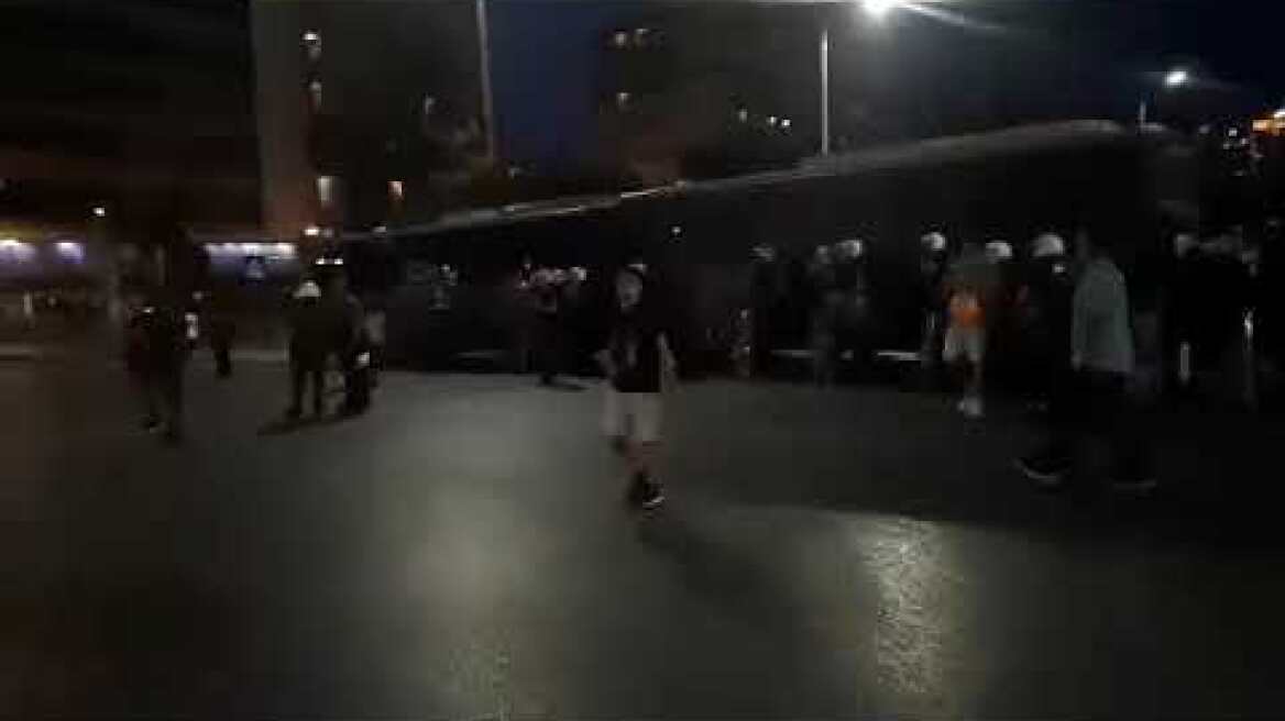 Αυστηρά τα μέτρα της αστυνομίας στο κέντρο της Θεσσαλονίκης 2