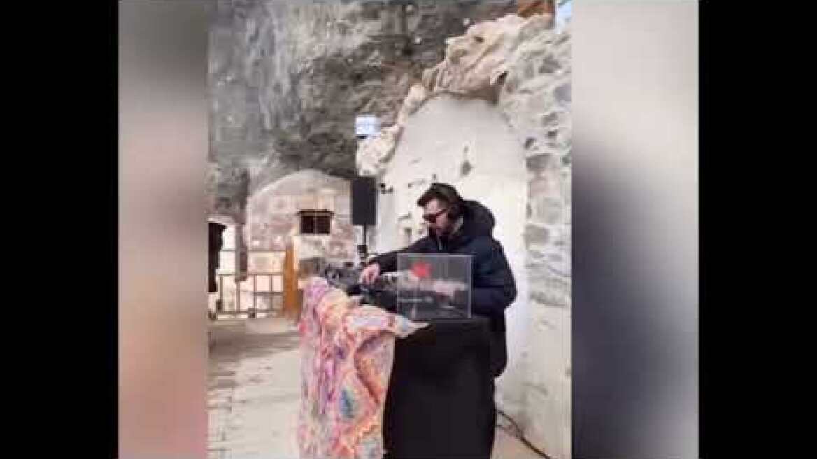 Sümela Manastırı'ndaki klip çekimi kriz yarattı... Bakanlık soruşturma başlattı.