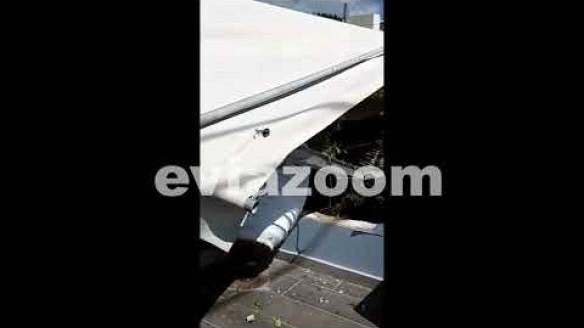 EviaZoom.gr - Αγία Άννα: Άγνωστοι διέλυσαν με τρακτέρ το ψητοπωλείο «Πάμε ...Καλαμάκι»