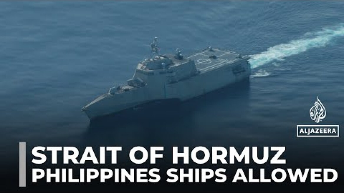 Iran allows Philippine-flagged ships through Strait of Hormuz amid energy crunch