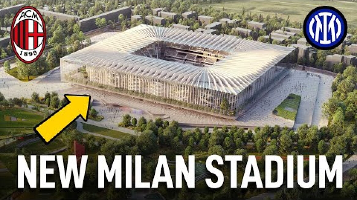AMAZING New Milan Stadium  "The Cathedral" The New San Siro