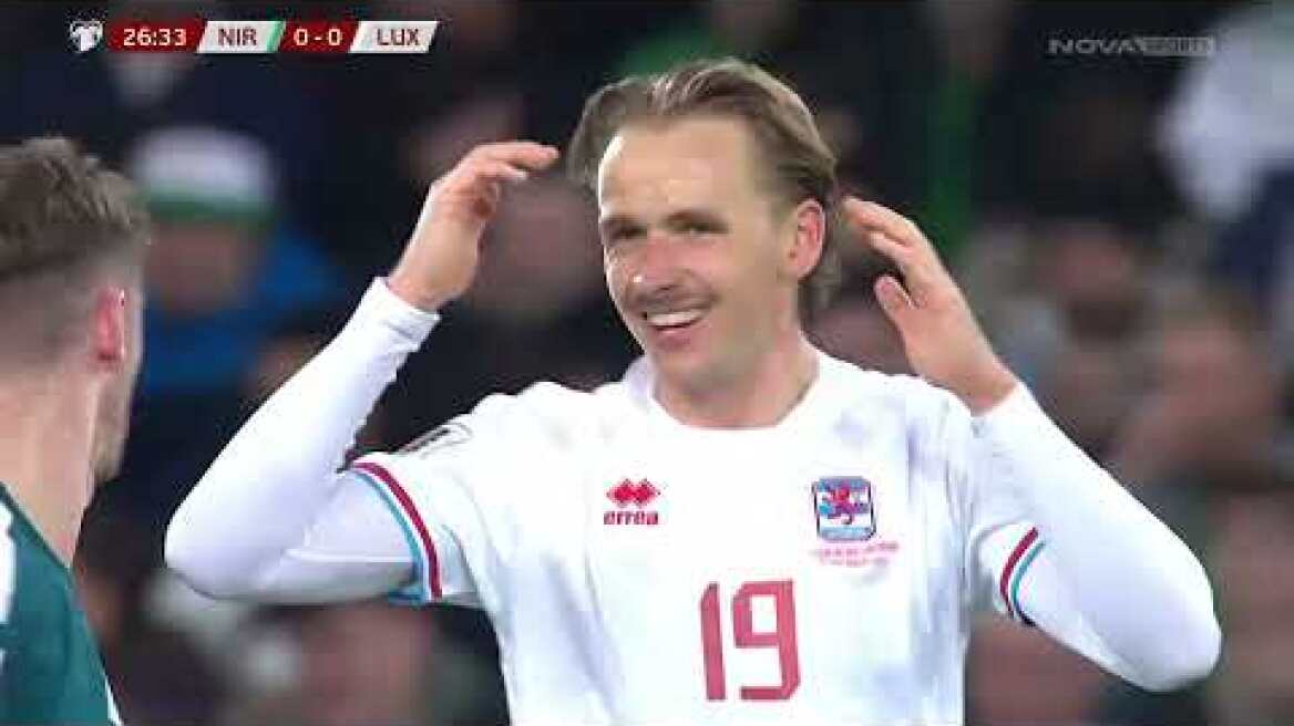 Βόρεια Ιρλανδία - Λουξεμβούργο: 1-0 (MD 6, 17/11/2025)