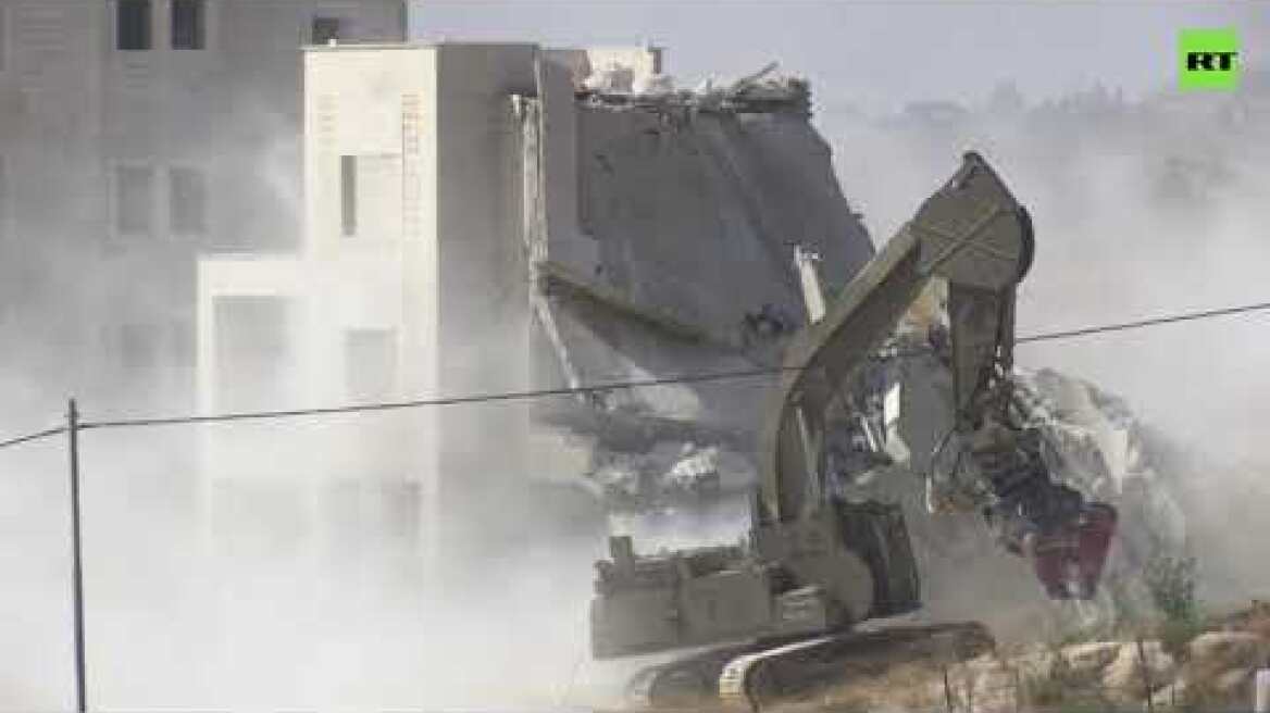 Israel destroys Palestinian east Jerusalem homes in Sur Baher
