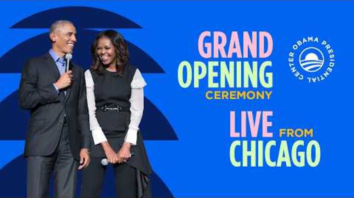 Grand Opening Ceremony at the Obama Presidential Center