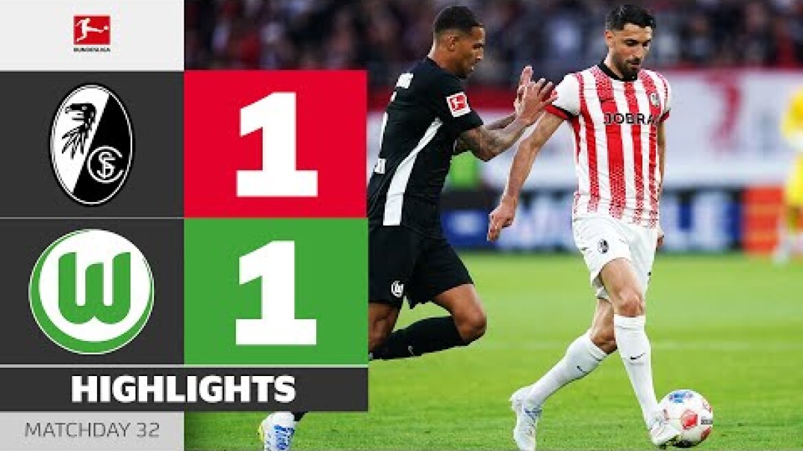 SC FREIBURG - VFL WOLFSBURG | Highlights | Matchday 32 | Bundesliga | 2025/26