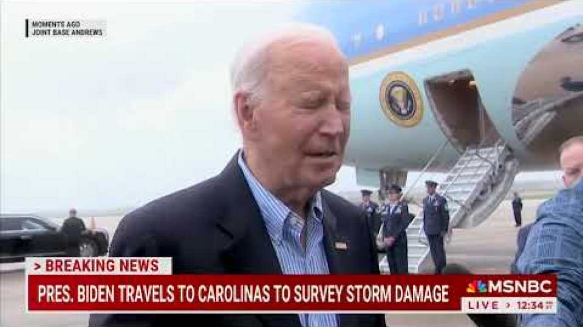 Οι δηλώσεις Μπάιντεν