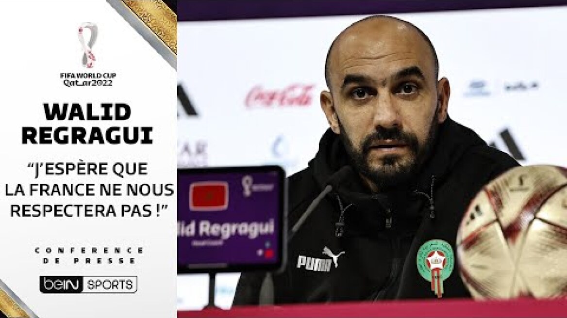 🇲🇦💬 La conférence de presse exceptionnelle de Walid Regragui avant France-Maroc !