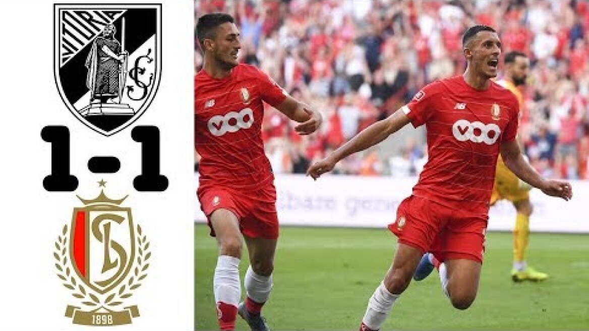Guimaraes vs Standard Liège 1-1 All Goals & Highlights - 2019