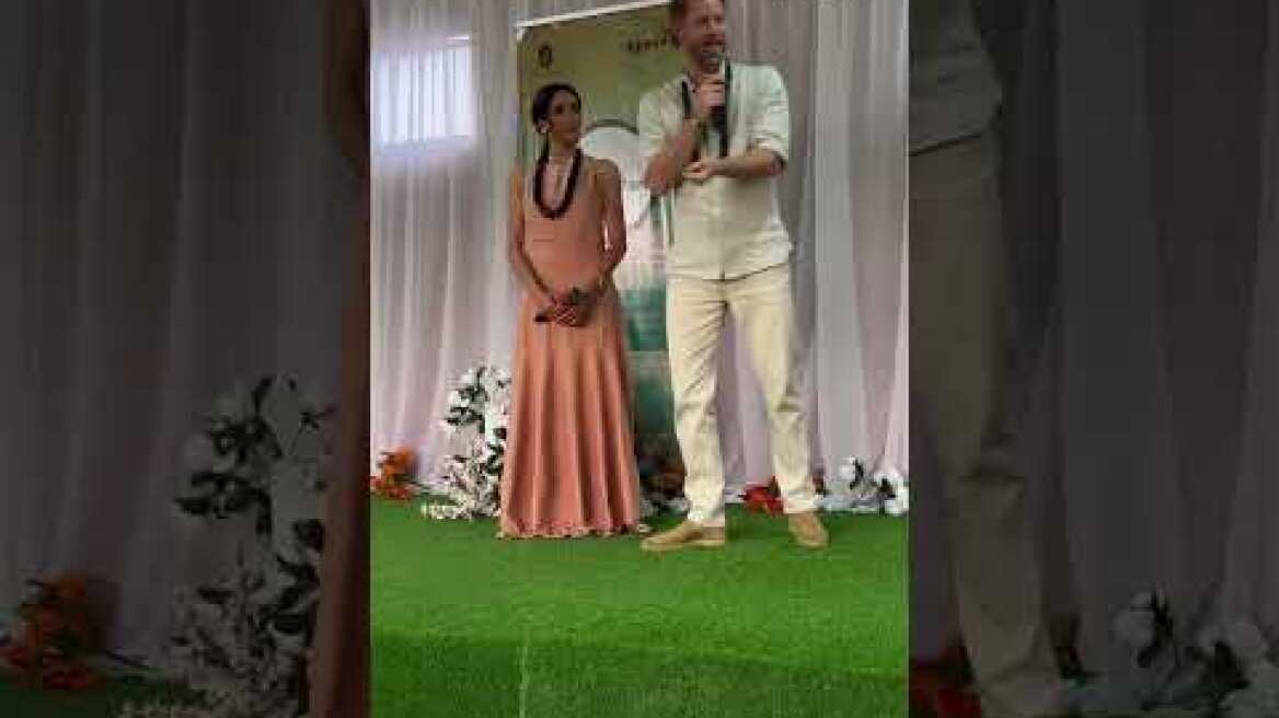 Meghan Markle and Prince Harry Step Out in Nigeria for First Official Tour Post-Royal Life