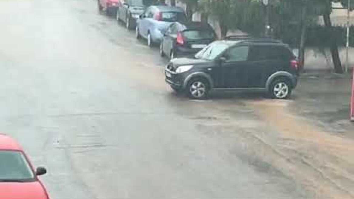 Βροχή στο Ηράκλειο