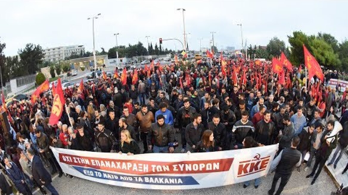 Ομιλία του Δ. Κουτσούμπα στη συγκέντρωση του ΚΚΕ ενάντια σε παλιές και νέες ΑμερικανοΝΑΤΟικές βάσεις