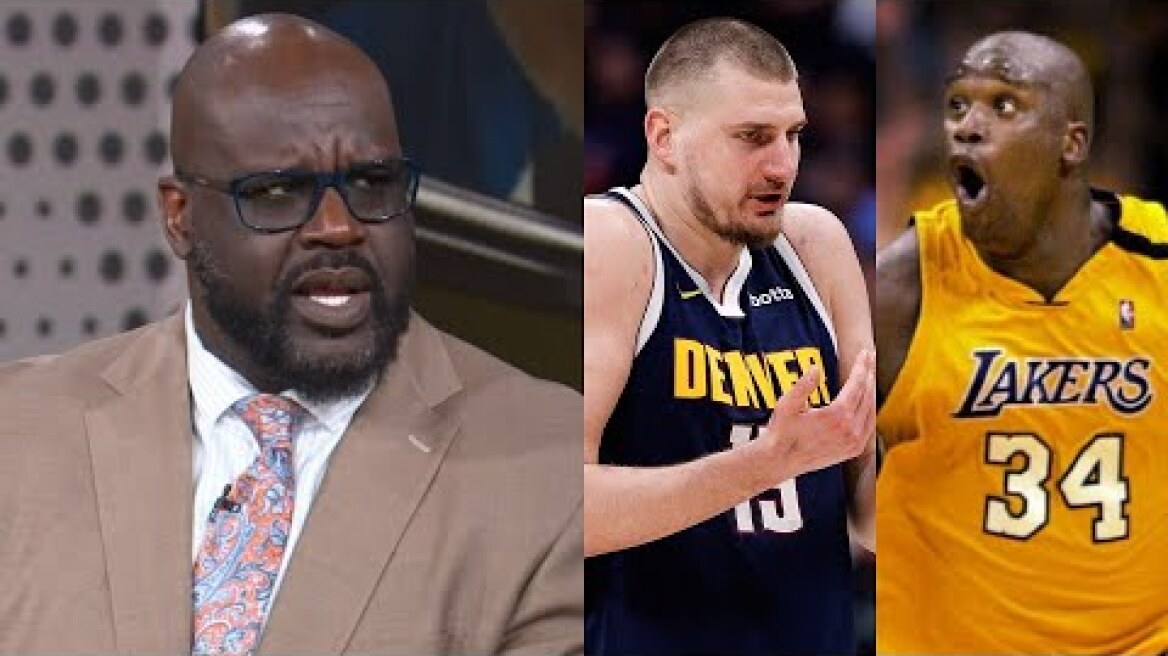 Shaq says 2001 Shaq vs 2025 Nikola Jokic would be "Serbian BBQ Chicken" 😂
