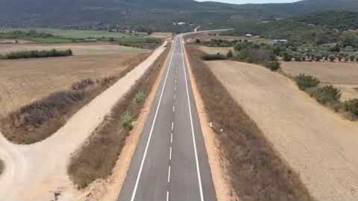 Στην κυκλοφορία η παράκαμψη του Αγίου Νικολάου στον οδικό άξονα Βόνιτσα – Λευ