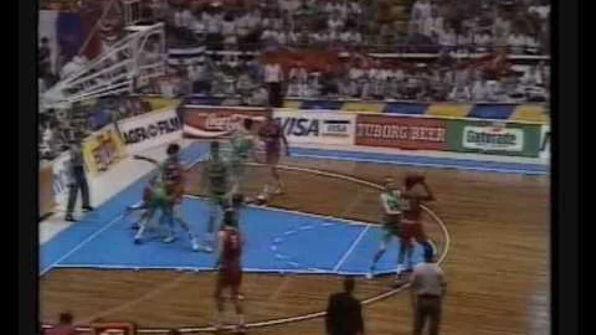 olympiakos vs pao 77-72 1994 final4 tel-aviv