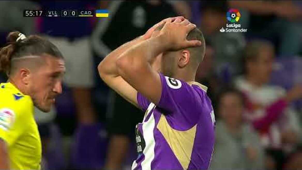 Resumen de Real Valladolid vs Cádiz CF (0-1)