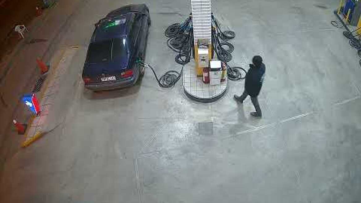 Ληστεία σε βενζινάδικο στη Θεσσαλονίκη