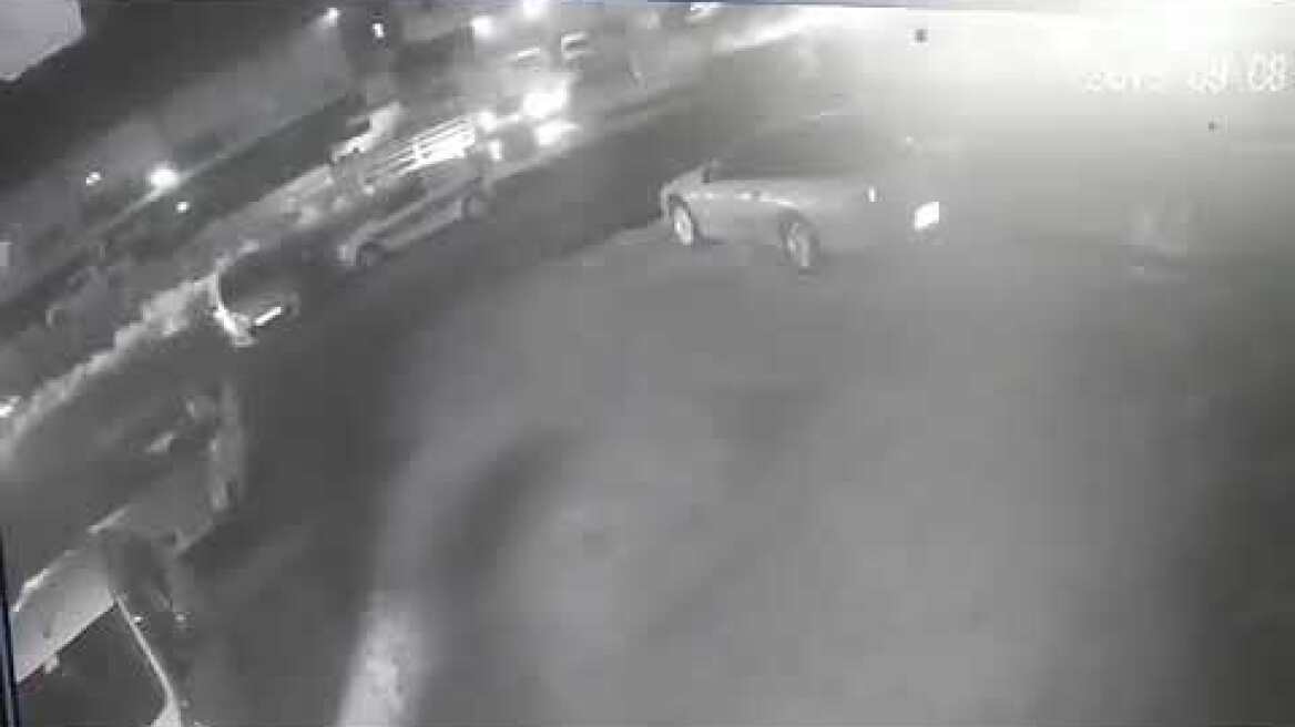 Ηράκλειο: Βίντεο από το θανατηφόρο με έναν νεκρό στο δρόμο πριν τον Εσταυρωμένο