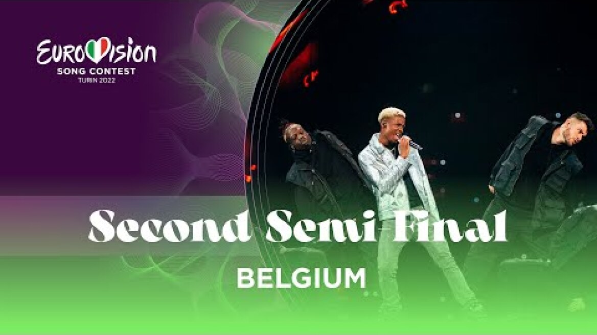 Jérémie Makiese - Miss You - LIVE - Belgium 🇧🇪 - Second Semi-Final - Eurovision 2022