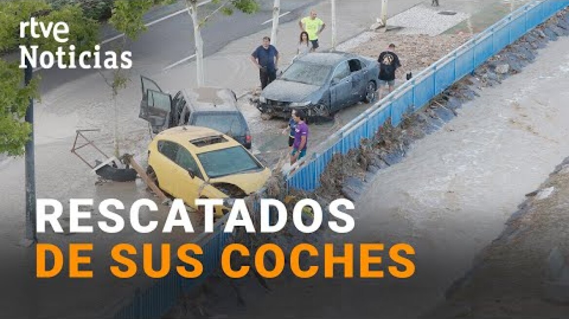 ZARAGOZA: Una FUERTE TORMENTA con GRANIZO provoca INUNDACIONES y varios daños MATERIALES | RTVE