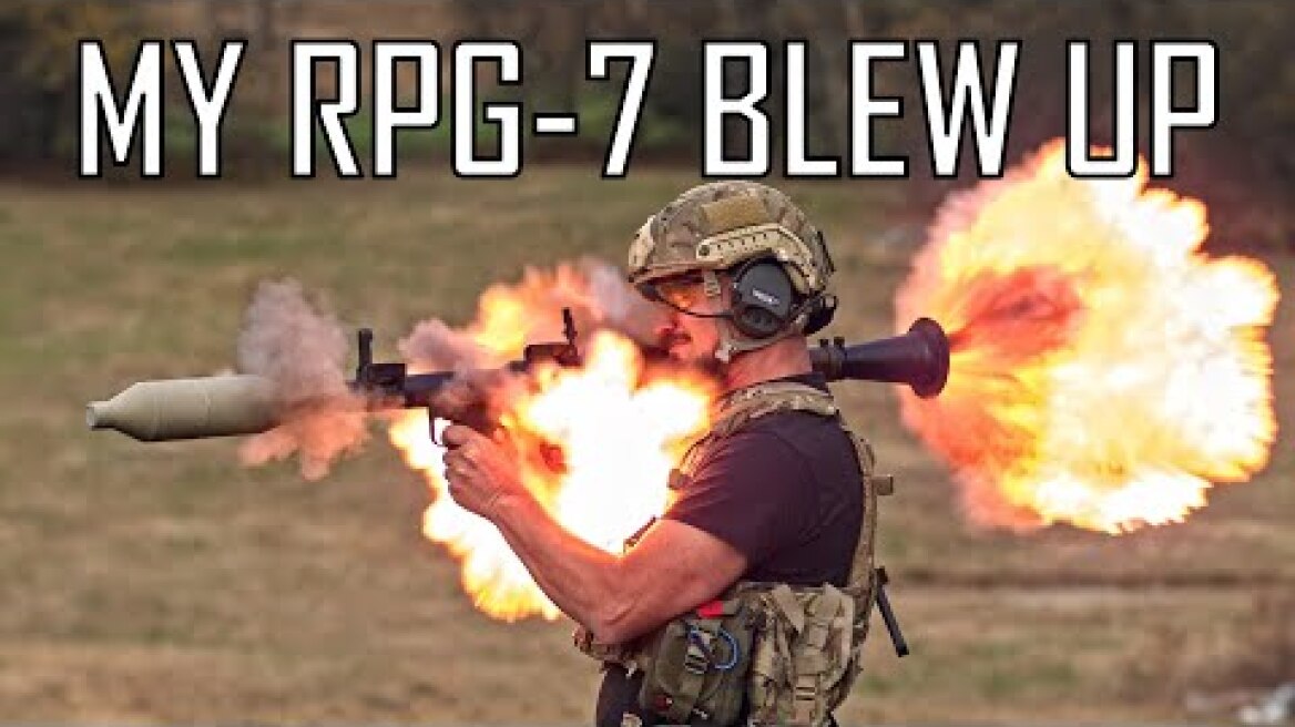 My RPG-7 Exploded On Me (in Slow Motion) - Ballistic High-Speed