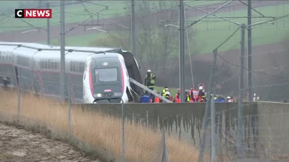 Un TGV déraille entre Strasbourg et Paris