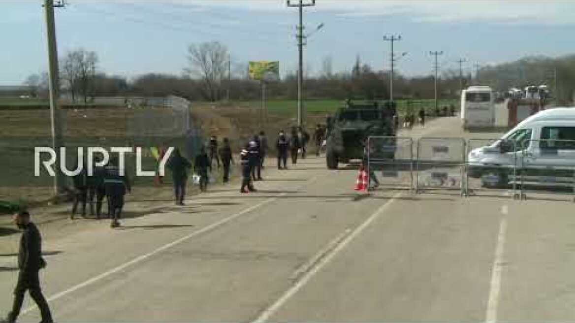 LIVE: Live from Turkey-Greece border as refugees wait to cross