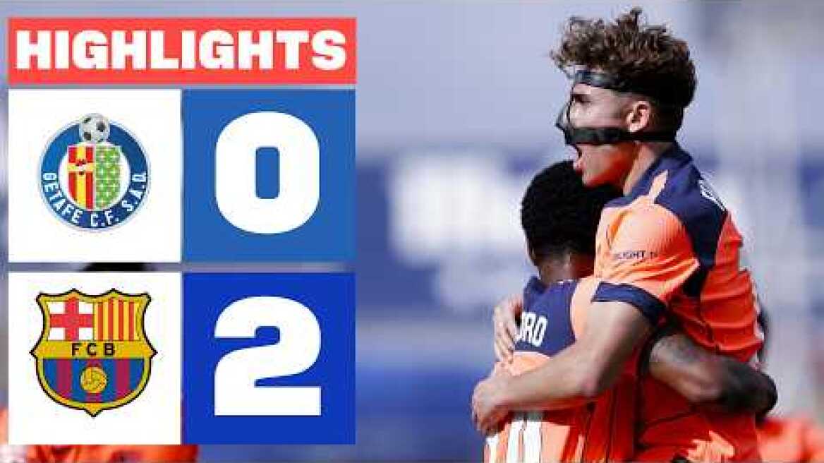 GETAFE CF 0 - 2 FC BARCELONA | RESUMEN LALIGA EA SPORTS