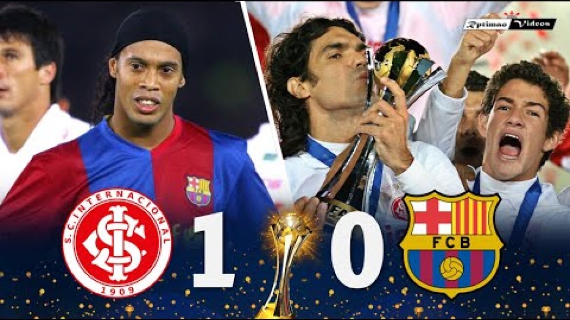 Internacional 1 x 0 Barcelona ● 2006 Club World Cup Final Extended Goals & Highlights HD