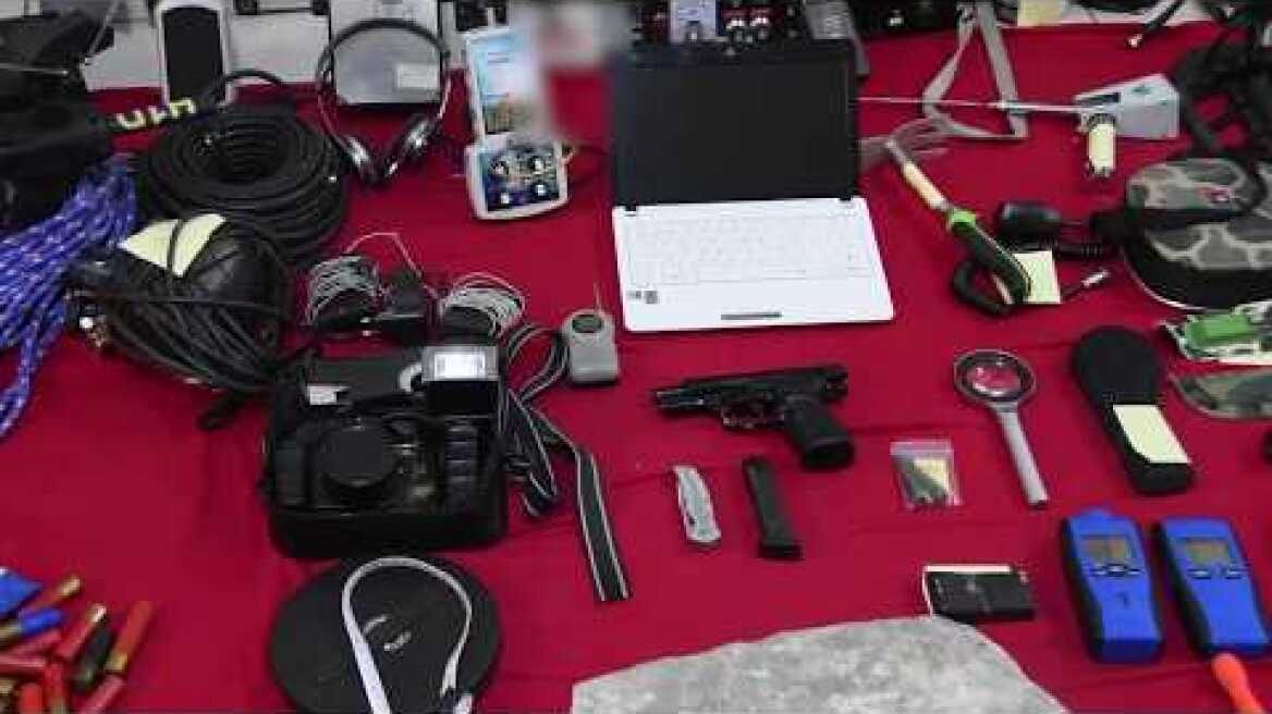 Κατασχεμένα αντικείμενα από τη δράση εγκληματικών οργανώσεων σε νομό της Κέντρικης Μακεδονίας