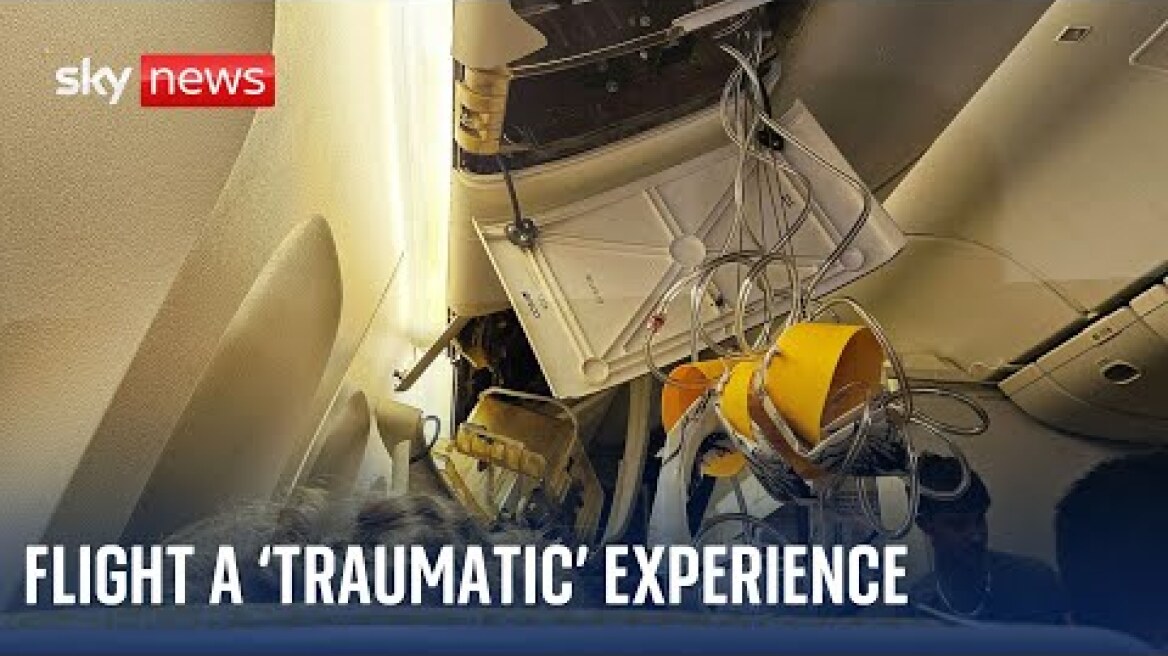 Singapore Airlines turbulence: A very 'traumatic' experience