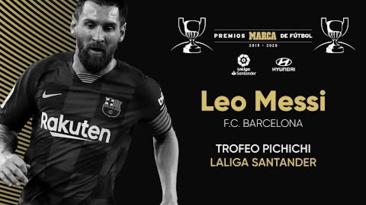 Premios MARCA de fútbol 2020: Trofeo Pichichi Leo Messi I MARCA