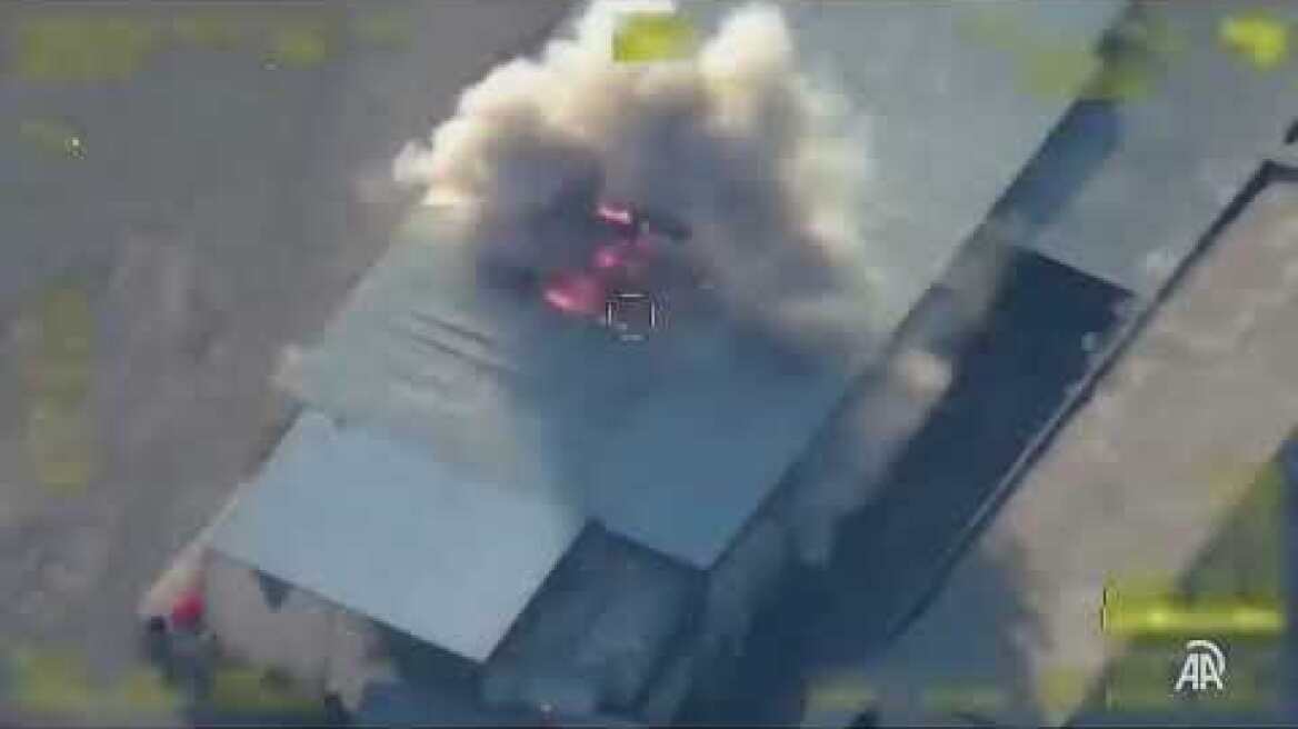 Turkish intelligence strikes nearly 50 facilities of PKK terror group in Syria