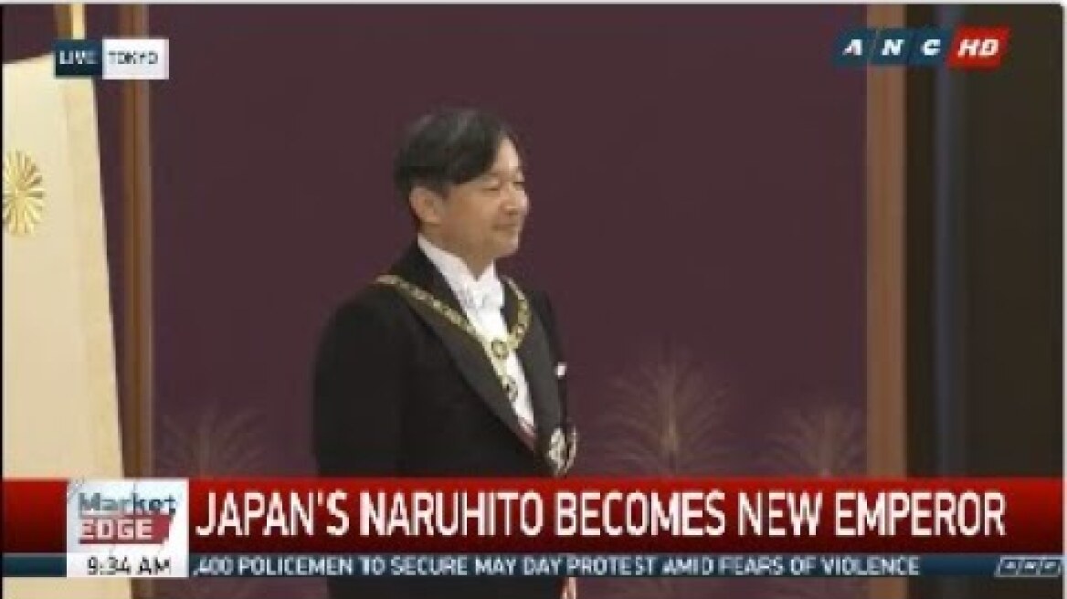 Japan's Naruhito becomes new emperor | 01 May 2019
