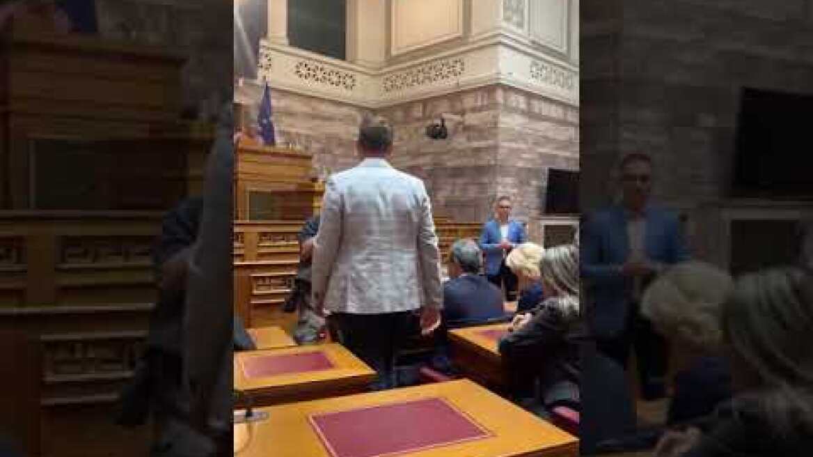 Ομιλία στην Κοινοβουλευτική Ομάδα του ΣΥΡΙΖΑ (1)