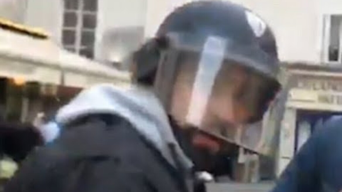 Emmanuel Macron deputy chief staff Alexandra Benalla c aught dressing as p olice to a ttack