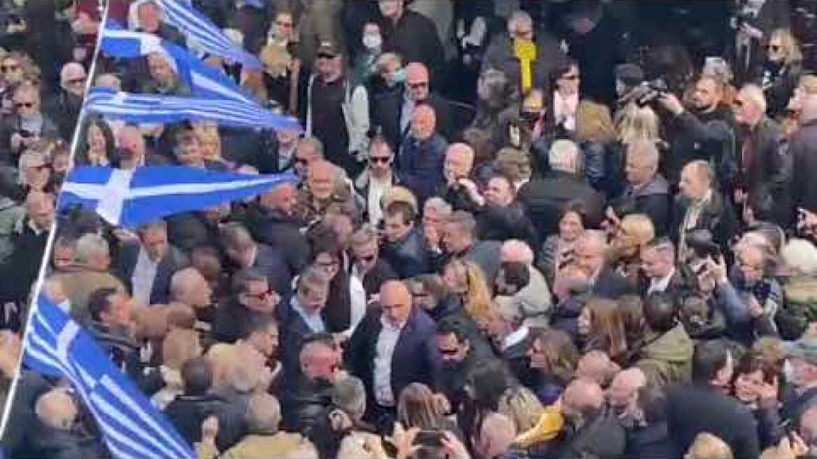 Στο Μαρούσι ο Κυριάκος Μητσοτάκης