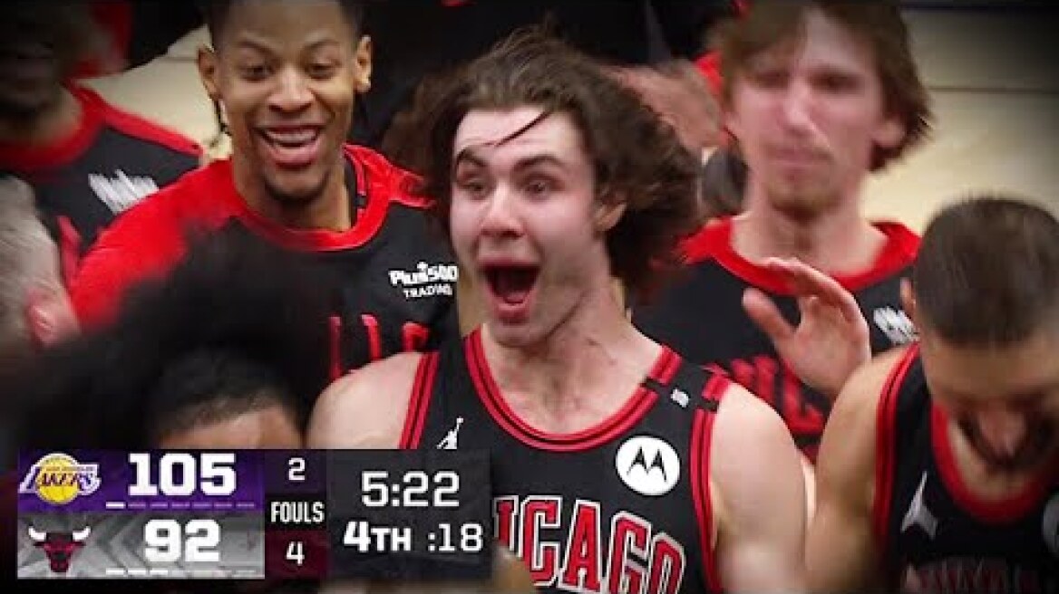 MUST-SEE ENDING! Bulls vs Lakers 🤯 | March 27, 2025