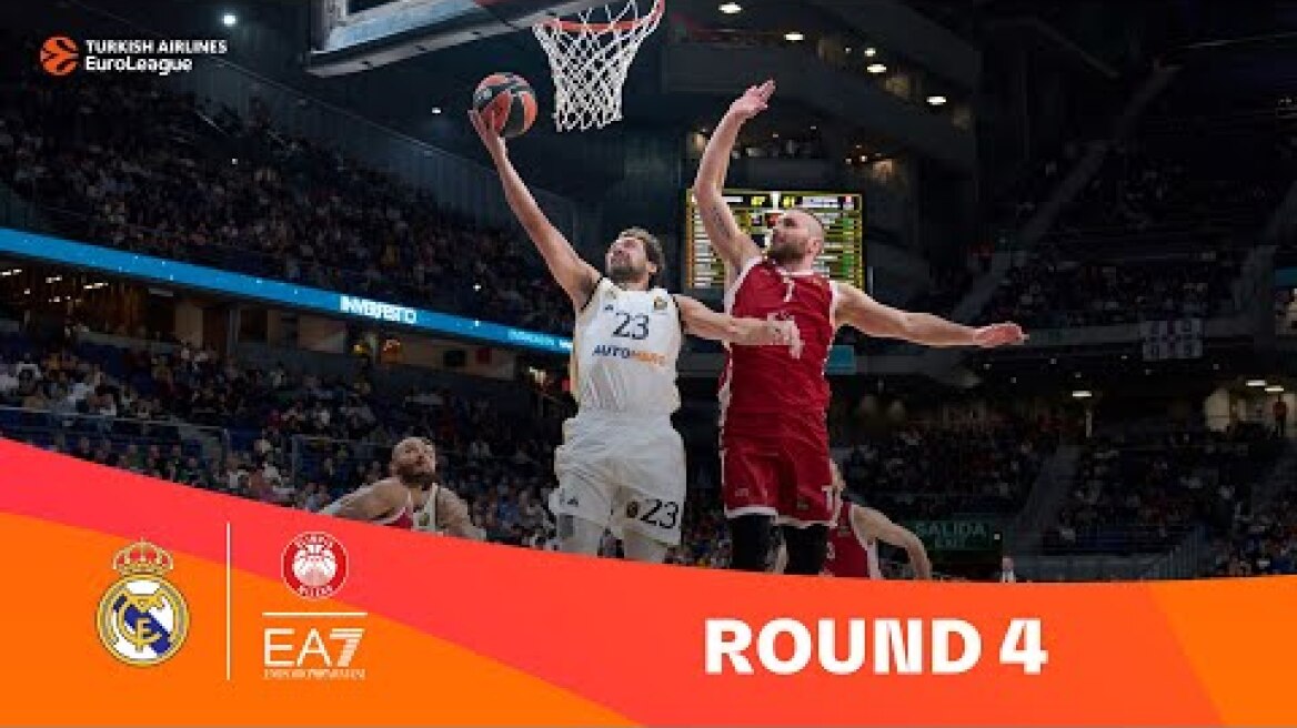 Real Madrid-EA7 Emporio Armani Milan | Round 4 Highlights | 2023-24 Turkish Airlines EuroLeague